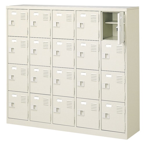 扉付 シューズボックス 鍵付 BST5