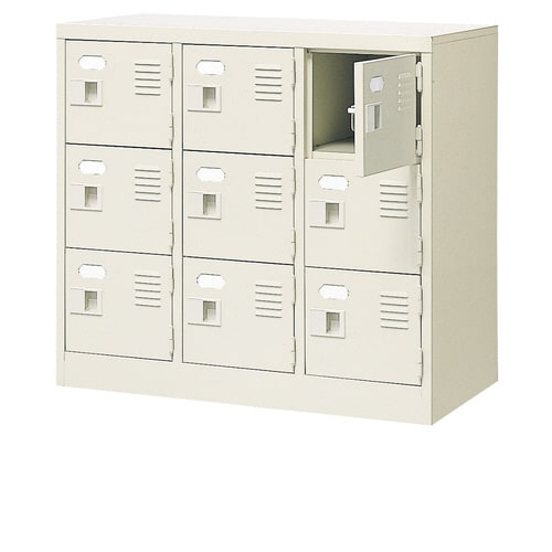 扉付 シューズボックス 鍵付 BST3