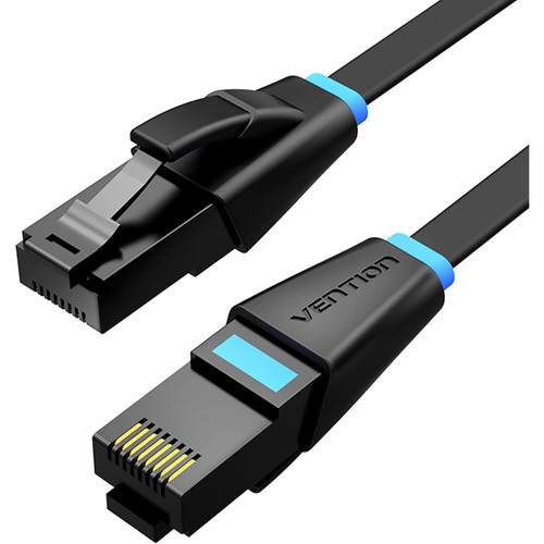 Cat.6薄型LANケーブル 1.5M Black