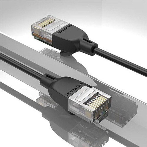 CAT6a LANケーブル 1.5M Black
