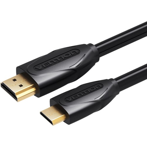 ミニHDMIケーブル 2M Black 4K