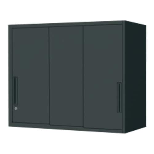 収納庫 エディア 3枚引き違い戸 上置き