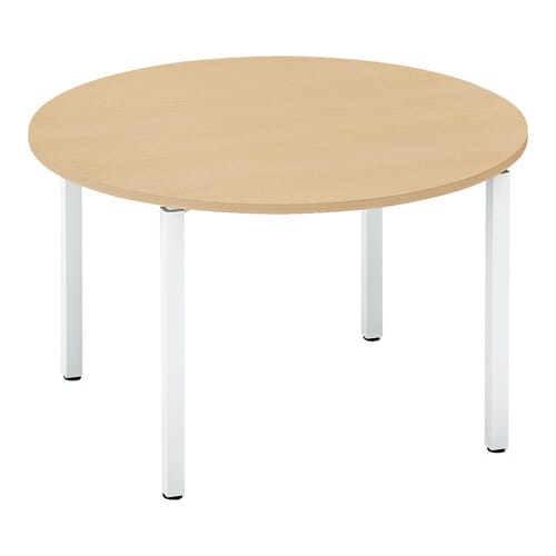 テーブル ワークフィット 円形 アジャスター脚