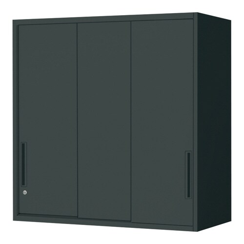 収納庫 エディア 3枚引き違い戸 上置き