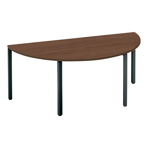 テーブル ワークフィット 半円形 アジャスター脚