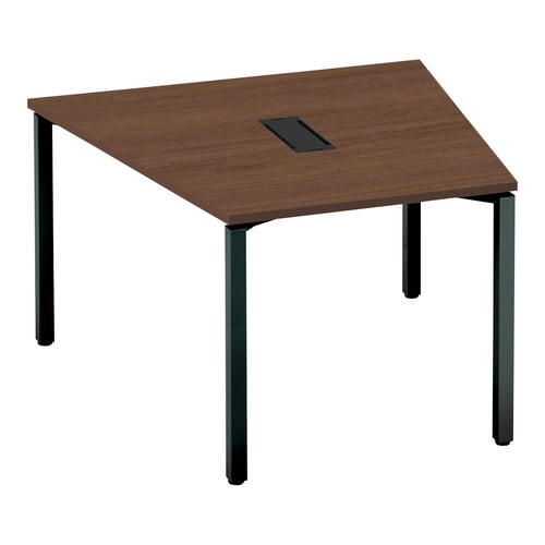 テーブル ワークフィット台形 配線付アジャスター脚