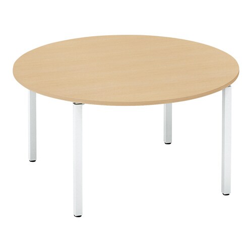 テーブル ワークフィット 円形 アジャスター脚