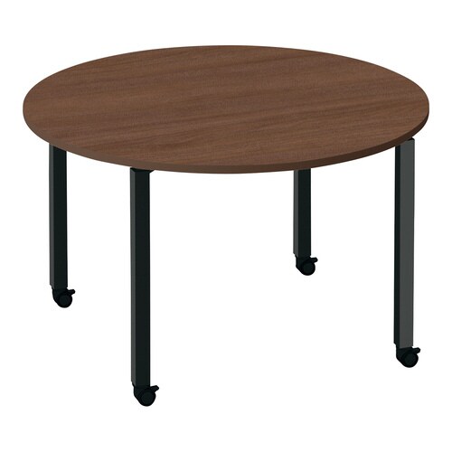 テーブル ワークフィット 円形 キャスター脚