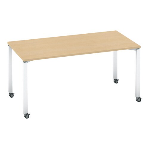 テーブル ワークフィット 角形 キャスター脚