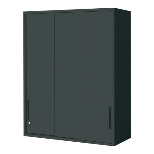 収納庫 エディア 3枚引き違い戸 上置き