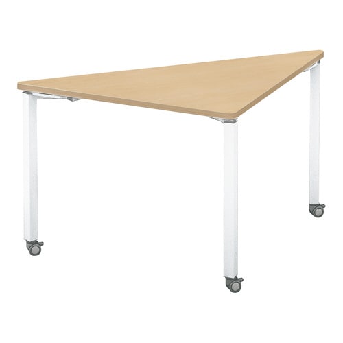 テーブル ワークフィット 三角形 キャスター脚