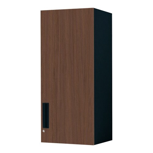 収納庫 エディア 片開き扉 上置き 木目