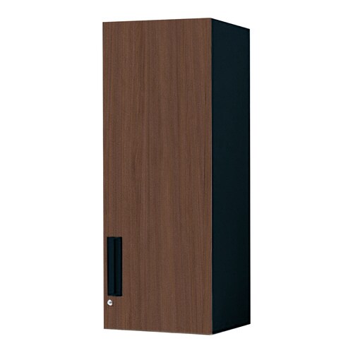 収納庫 エディア 片開き扉 上置き 木目