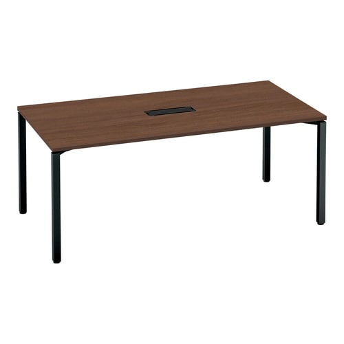 テーブル ワークフィット角形 配線付アジャスター脚