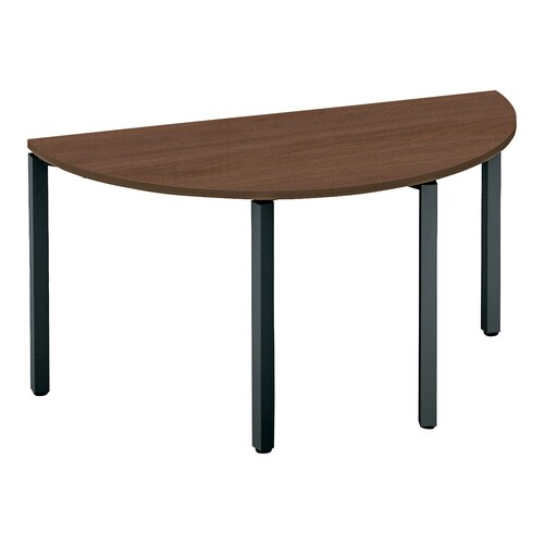 テーブル ワークフィット 半円形 アジャスター脚