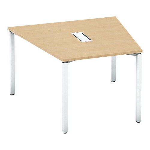 テーブル ワークフィット台形 配線付アジャスター脚