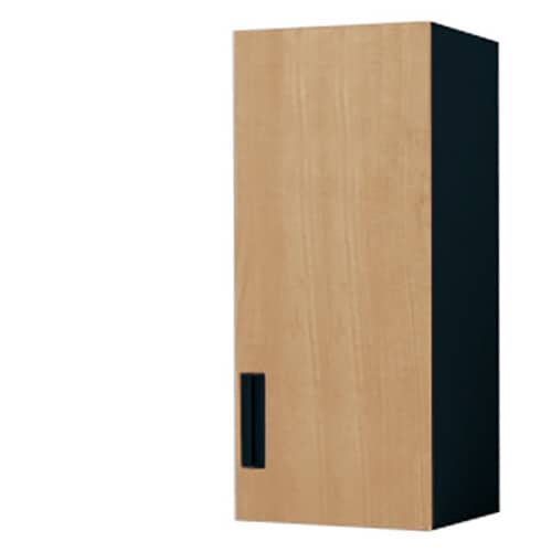 収納庫 エディア 片開き扉 上置き 木目