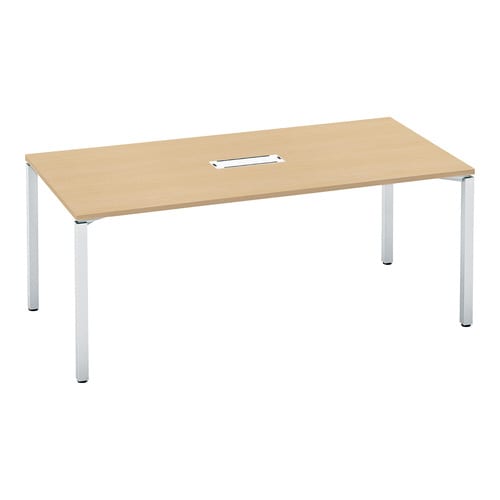 テーブル ワークフィット角形 配線付アジャスター脚