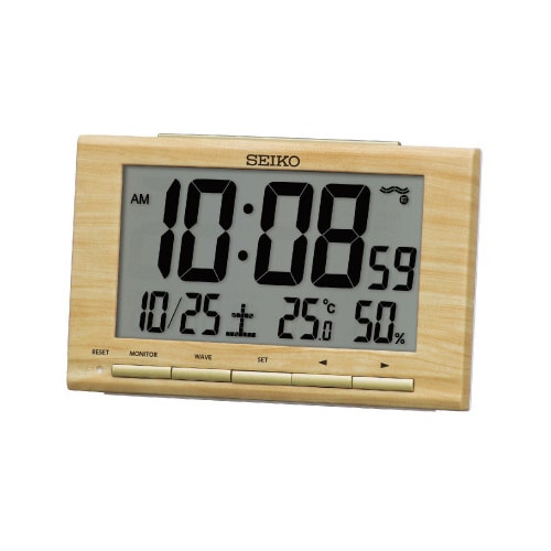 温湿度付電波時計SQ799B
