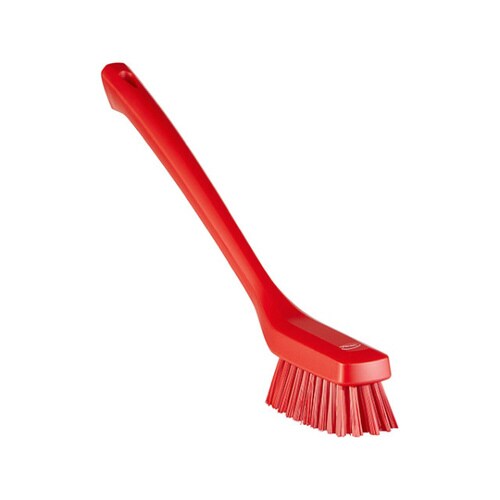 ロングハンドルブラシスリム赤4185 10パック