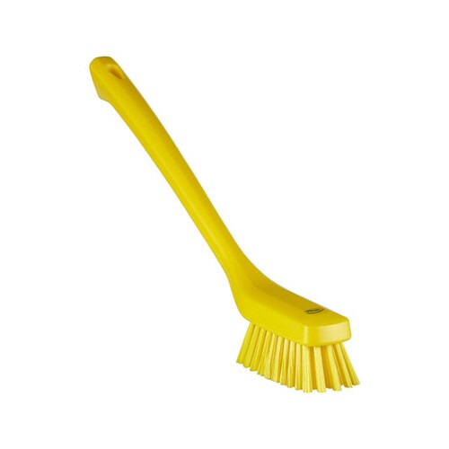 ロングハンドルブラシスリム黄4185 10パック