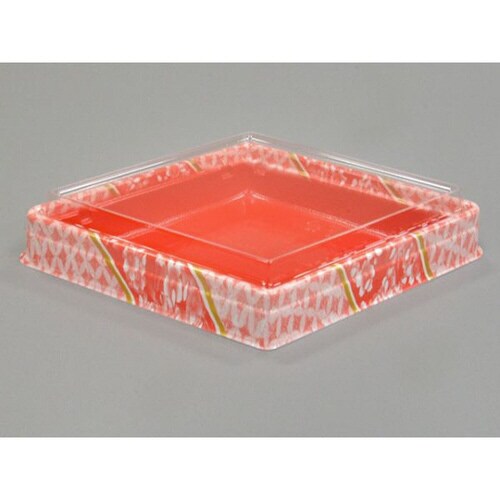 ちらし寿司容器UFハカマ折ヒシ小花織セットN12P