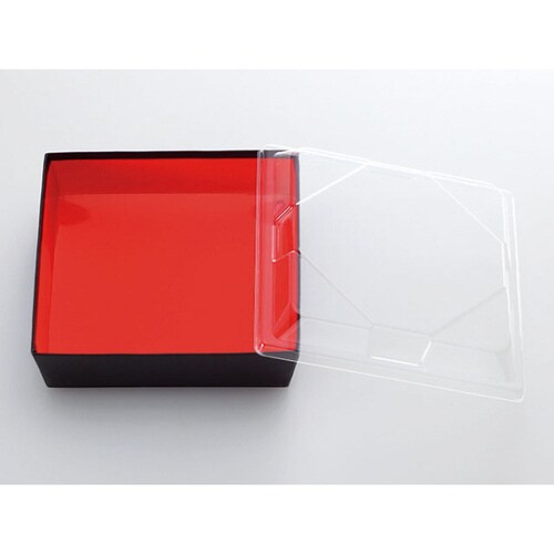 YJ−7朱黒盛蓋セット 10パック