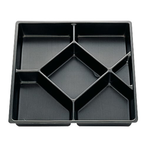 中仕切80−80 C−4黒 6パック