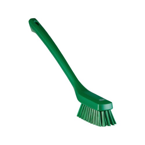 ロングハンドルブラシスリム緑4185 10パック