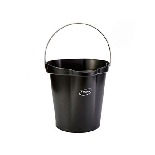 ハイジ−ンバケット12L黒 5686 5パック