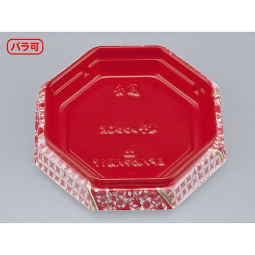 ちらし寿司容器BFハカマ八角17花織本体N12P