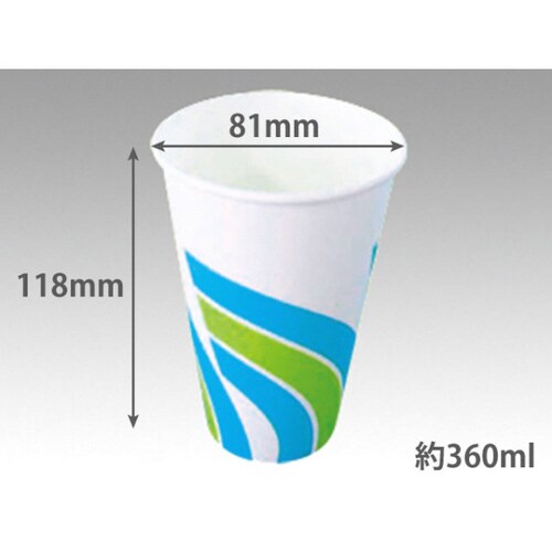 紙コップSCMー360P本体レインボー28パック