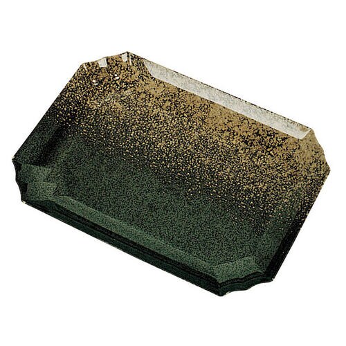 有明 中 工芸陶器・黒 10パック