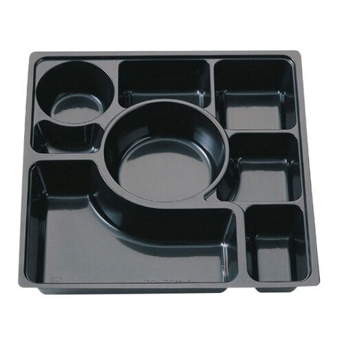 中仕切70−70A M−1黒 6パック