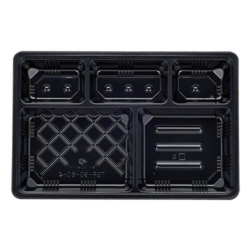 TSR−BOX90−60−4 中仕切 黒 6パック