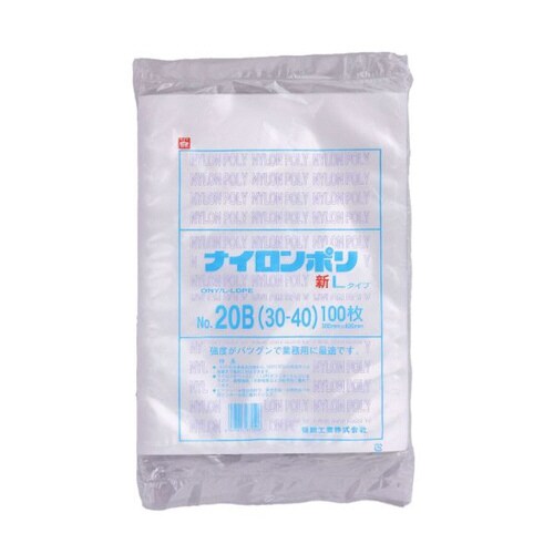 ナイロンポリ新LタイプNo20B 30−40 8袋