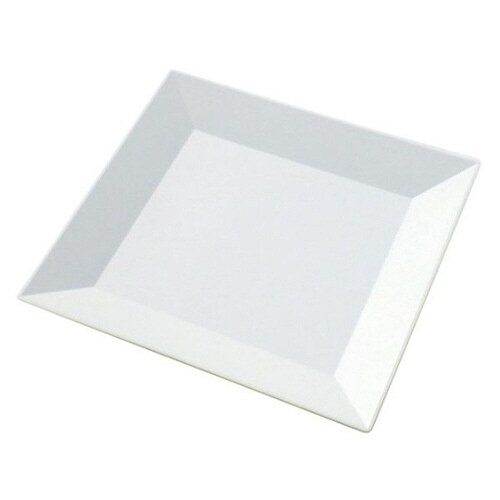 角皿(16)白磁 16パック