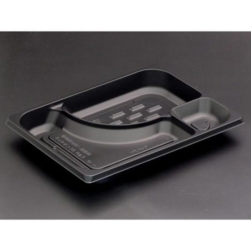 饗膳 10 中皿3 黒 12パック