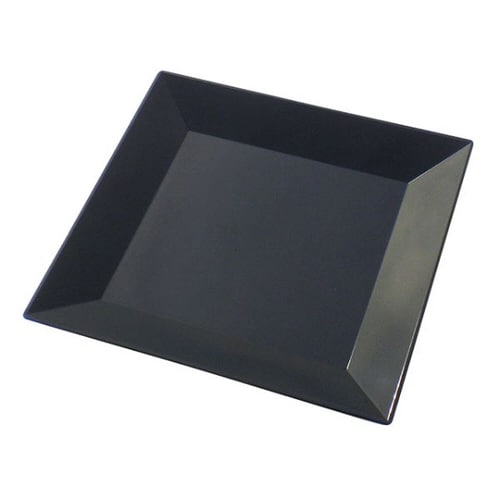 角皿(25)黒 16パック