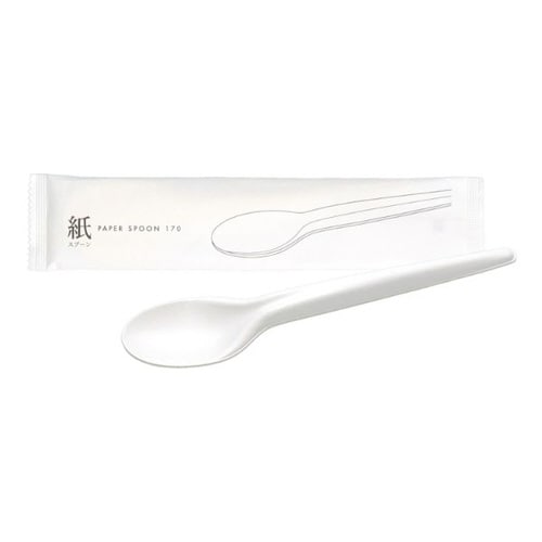 SBT−紙スプ−ン(個包装)17cm 20パック