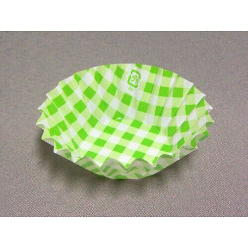 OPPフレアケース5Fチェック柄GR 100パック