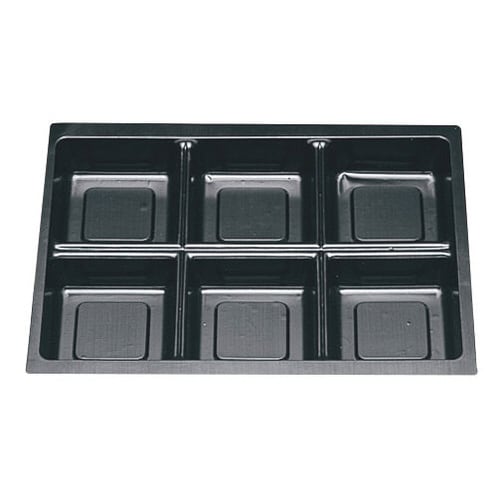 中仕切115−80 C−2黒 4パック