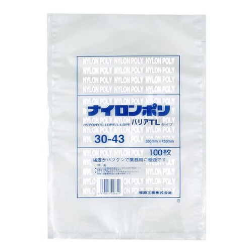 ナイロンポリ バリアTLタイプ 30−43 6袋