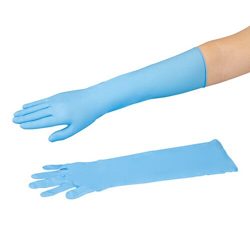 アズピュアロングニトリル手袋II L