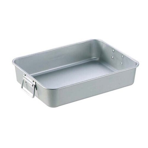 アルマイト手付調理バット