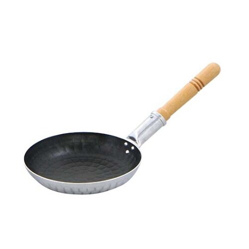 アルミ打出親子鍋(フッ素樹脂加工)横手