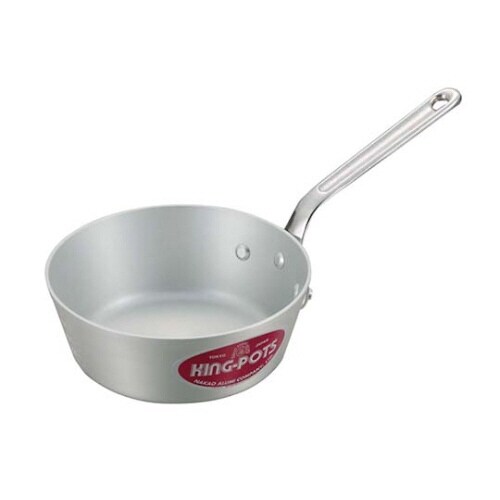 キングアルマイトテーパー鍋(目盛付)18cm