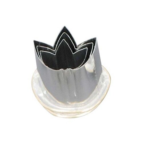 18−8 渕付抜型 竹 3pcs 4275840