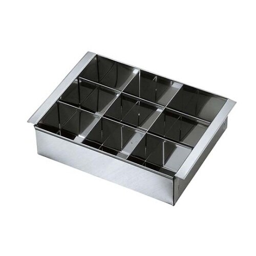 18−0仕切付玉子ドーフ器9個取