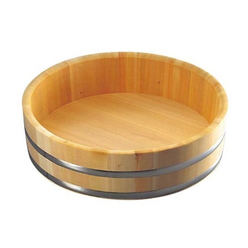 さわら特上飯台ステンタガ底竹巻66cm